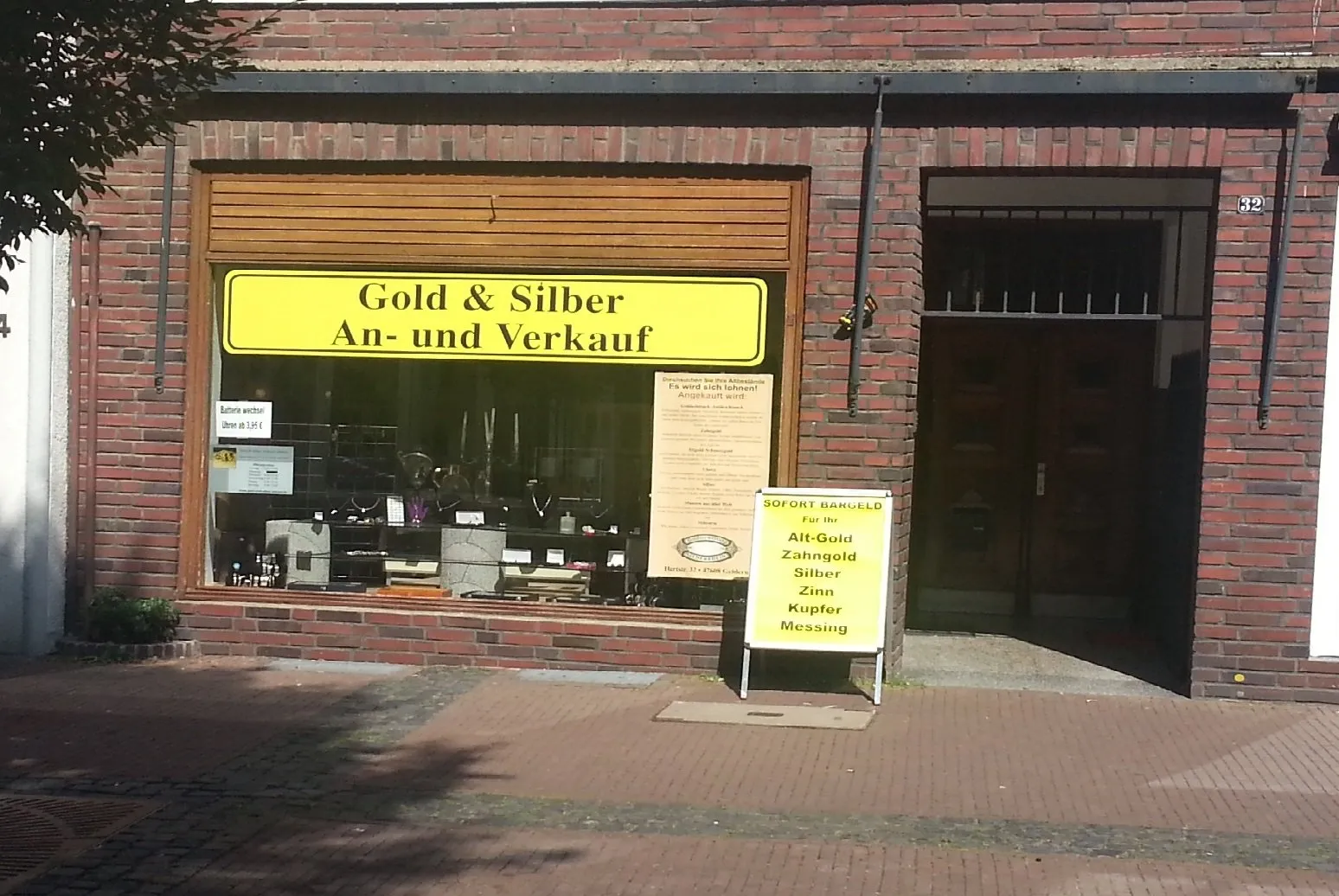 Gold- & SIlber Laden in Geldern